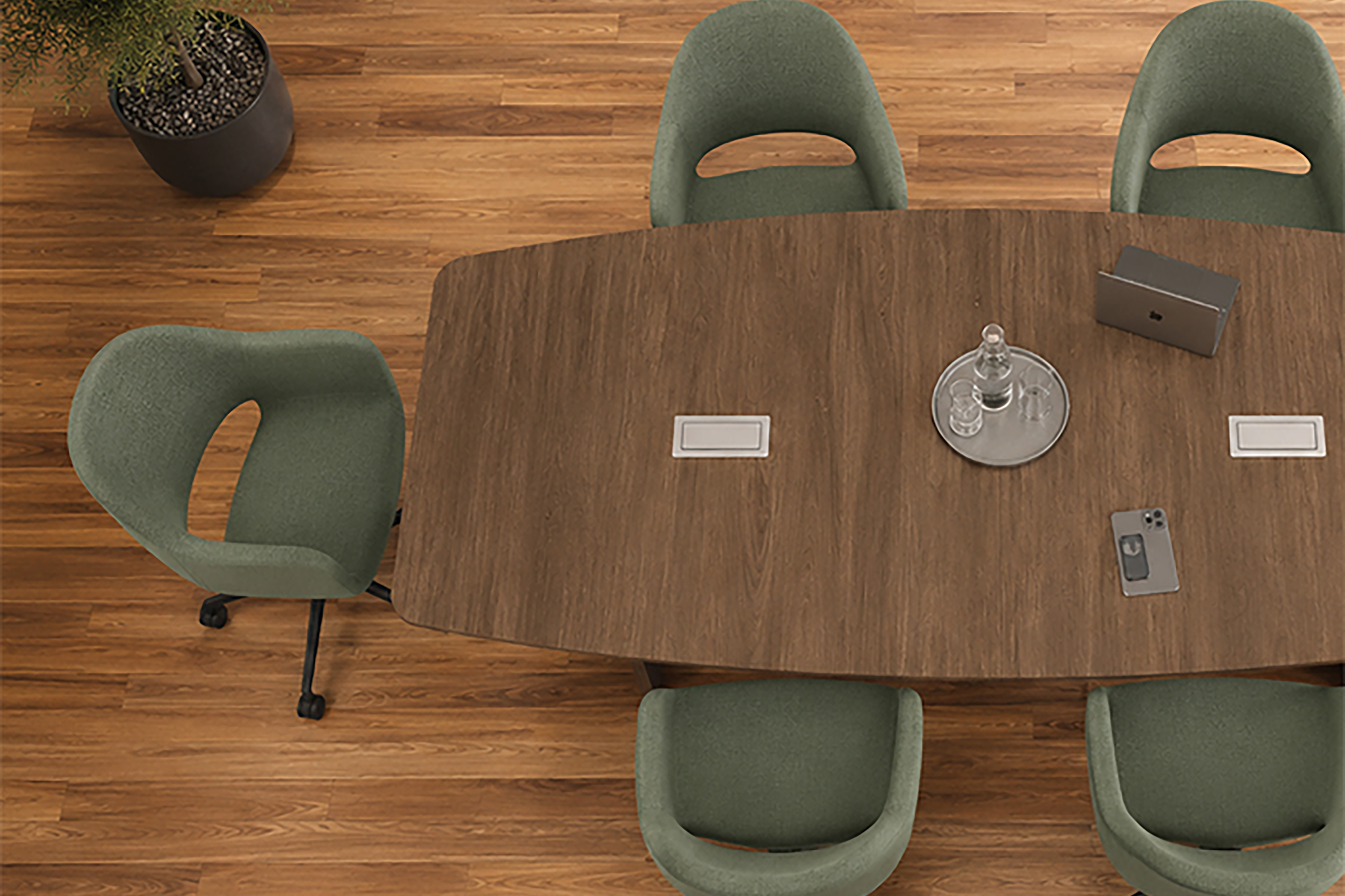 Boat Shape Conference Tables